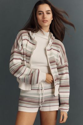 Daily Practice Thermal Zip-Up Cardigan