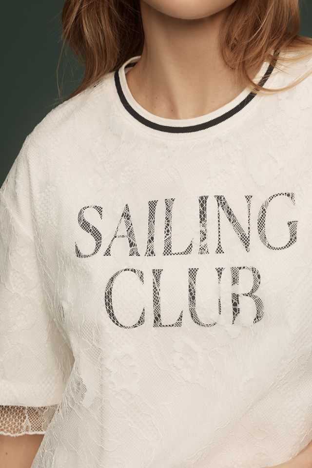 Daily Practice Lace Layer Tee #1