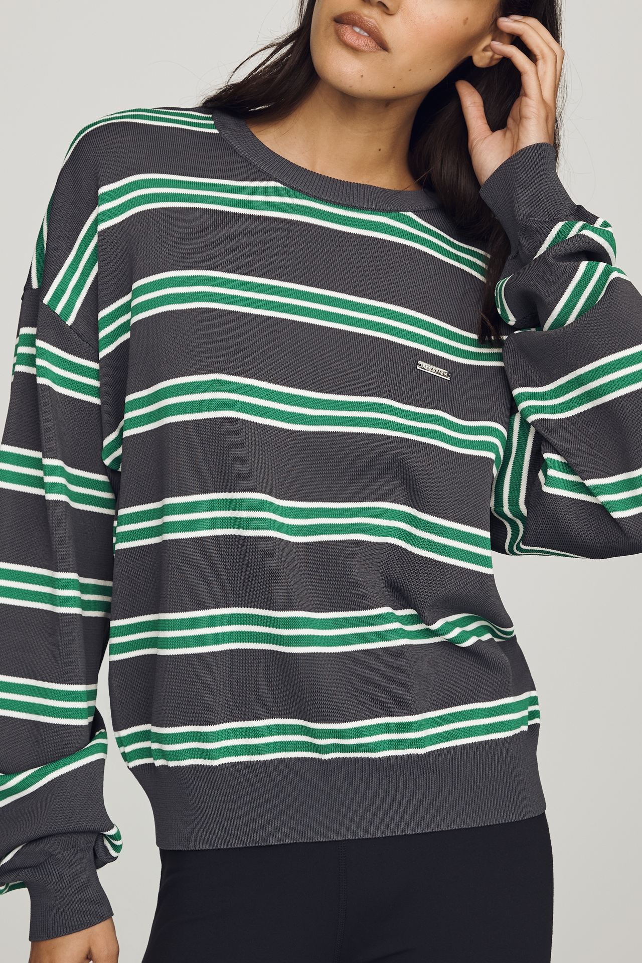 PE Nation Retreat Crew-Neck Sweater