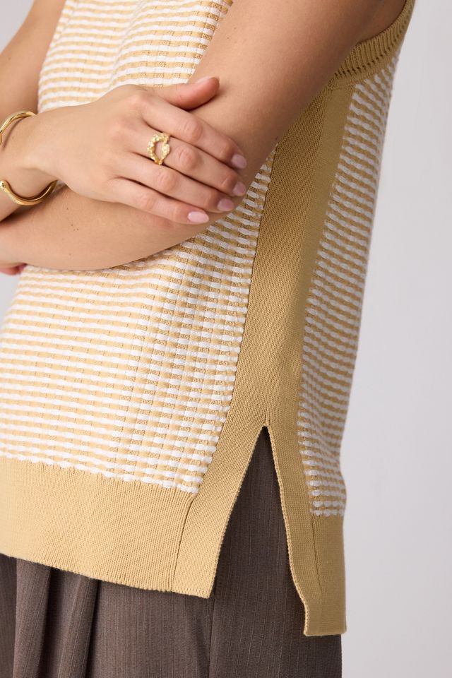 Débardeur en tricot de coton Elis Varley #3