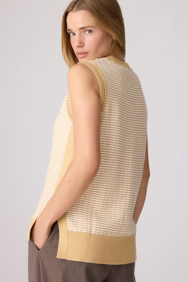 Débardeur en tricot de coton Elis Varley #4
