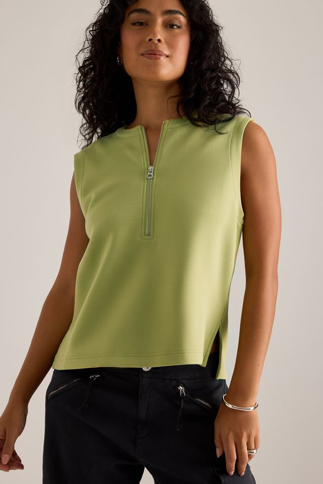 Varley Simmons Half-Zip Tank Top #1