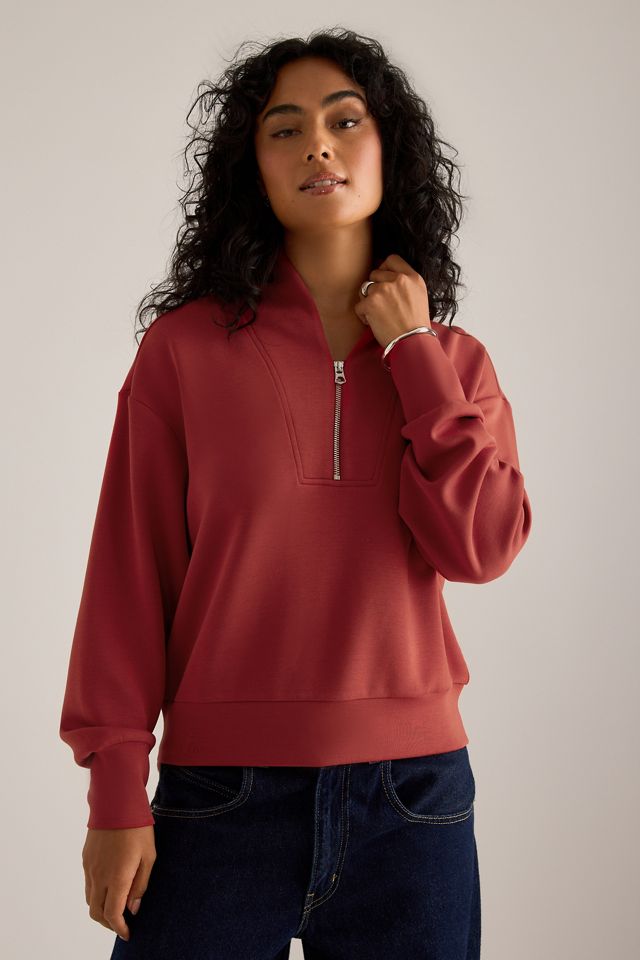Sudadera con Media Cremallera Davidson de Varley #4