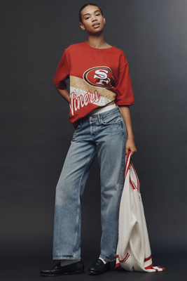 The Wild Collective X Anthropologie Nfl Tee In Red