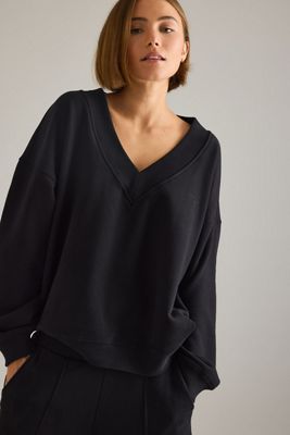 Felpa con scollo a V TALA