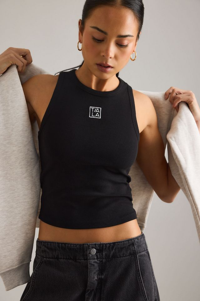 TALA 365 Logo Ripp Racer Trägershirt #4