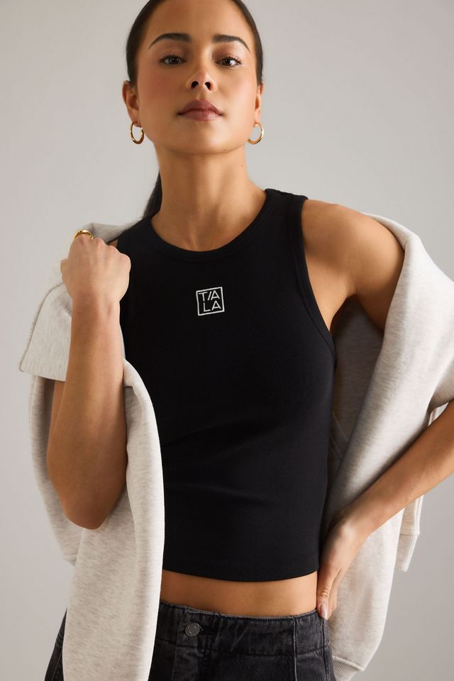 TALA 365 Logo Ripp Racer Trägershirt #3