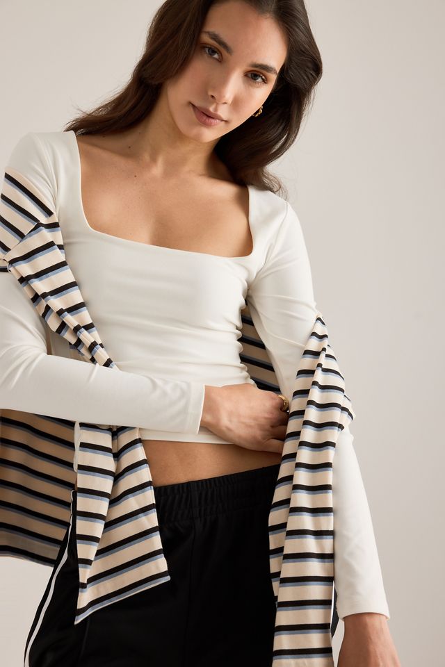 TALA 365 Square-Neck Long Sleeve Top #2