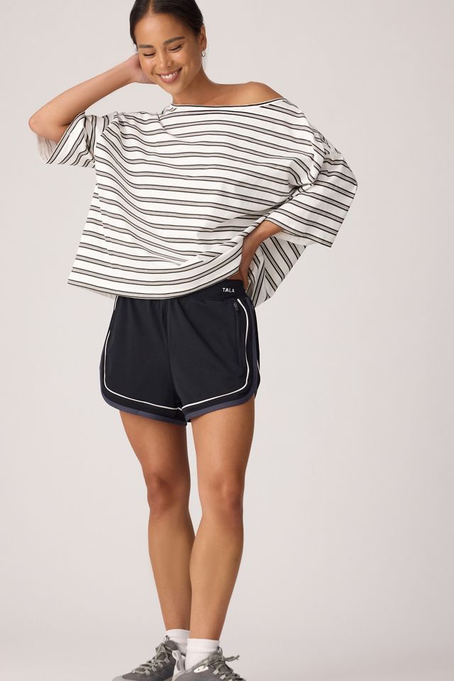 T-shirt a spalle scoperte in 100% cotone TALA #1