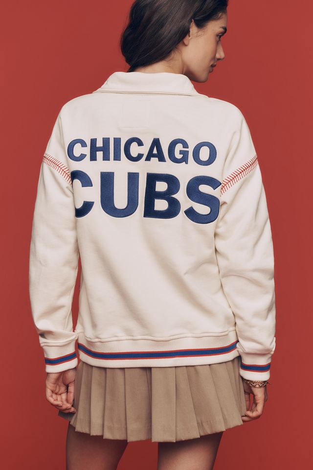 Terez 100% Cotton MLB Quarter-Zip Sweatshirt #1