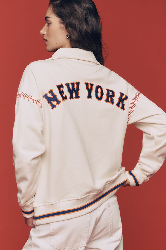 Terez Cotton MLB Quarter-Zip Sweatshirt #1