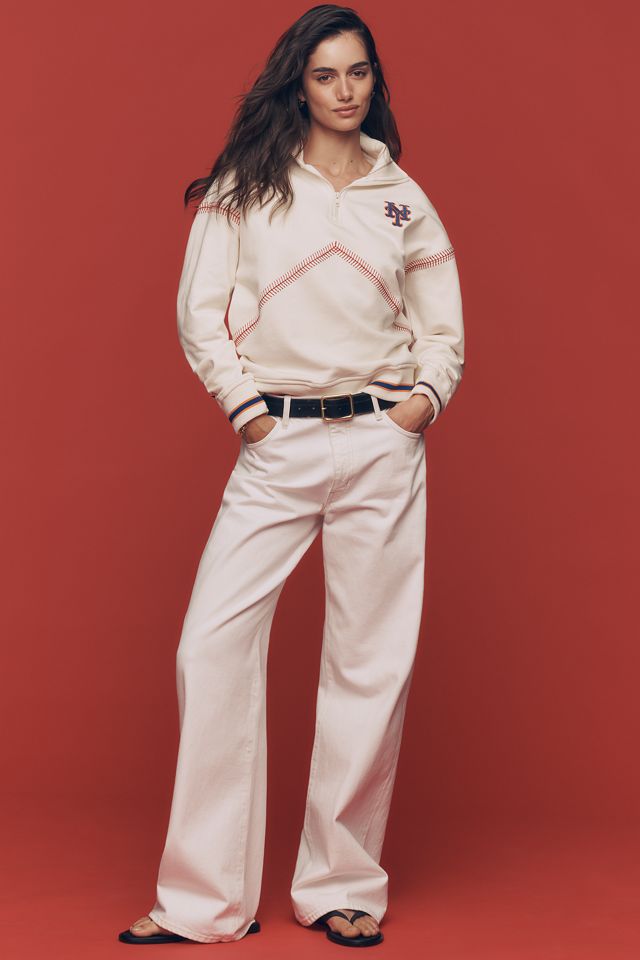 Terez Cotton MLB Quarter-Zip Sweatshirt #2