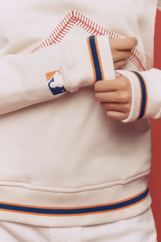 Terez Cotton MLB Quarter-Zip Sweatshirt #3