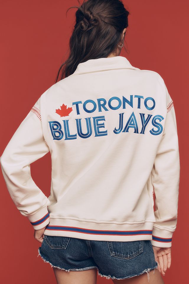Terez 100% Cotton MLB Quarter-Zip Sweatshirt #2