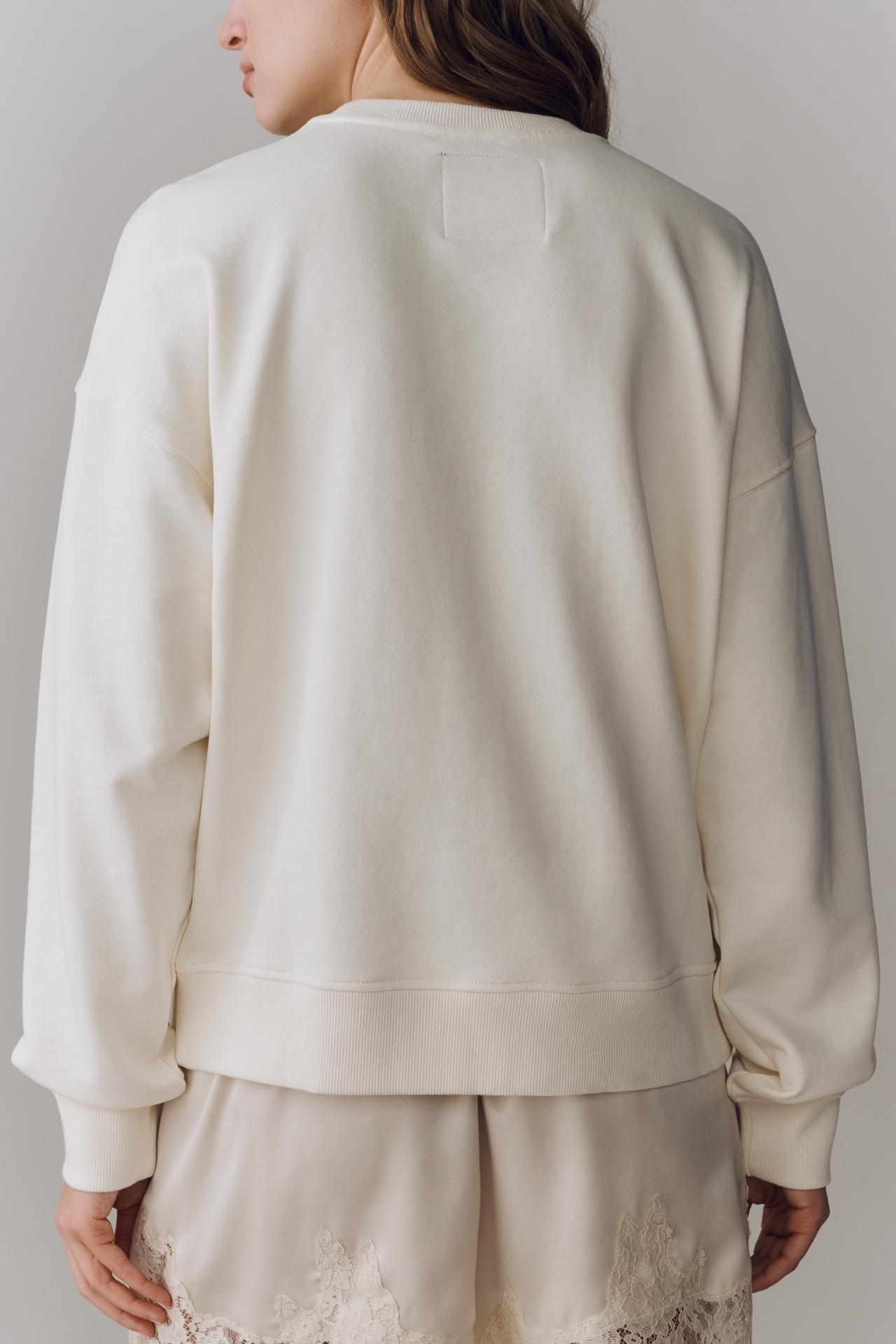Terez Cotton MLB Crew-Neck Sweatshirt