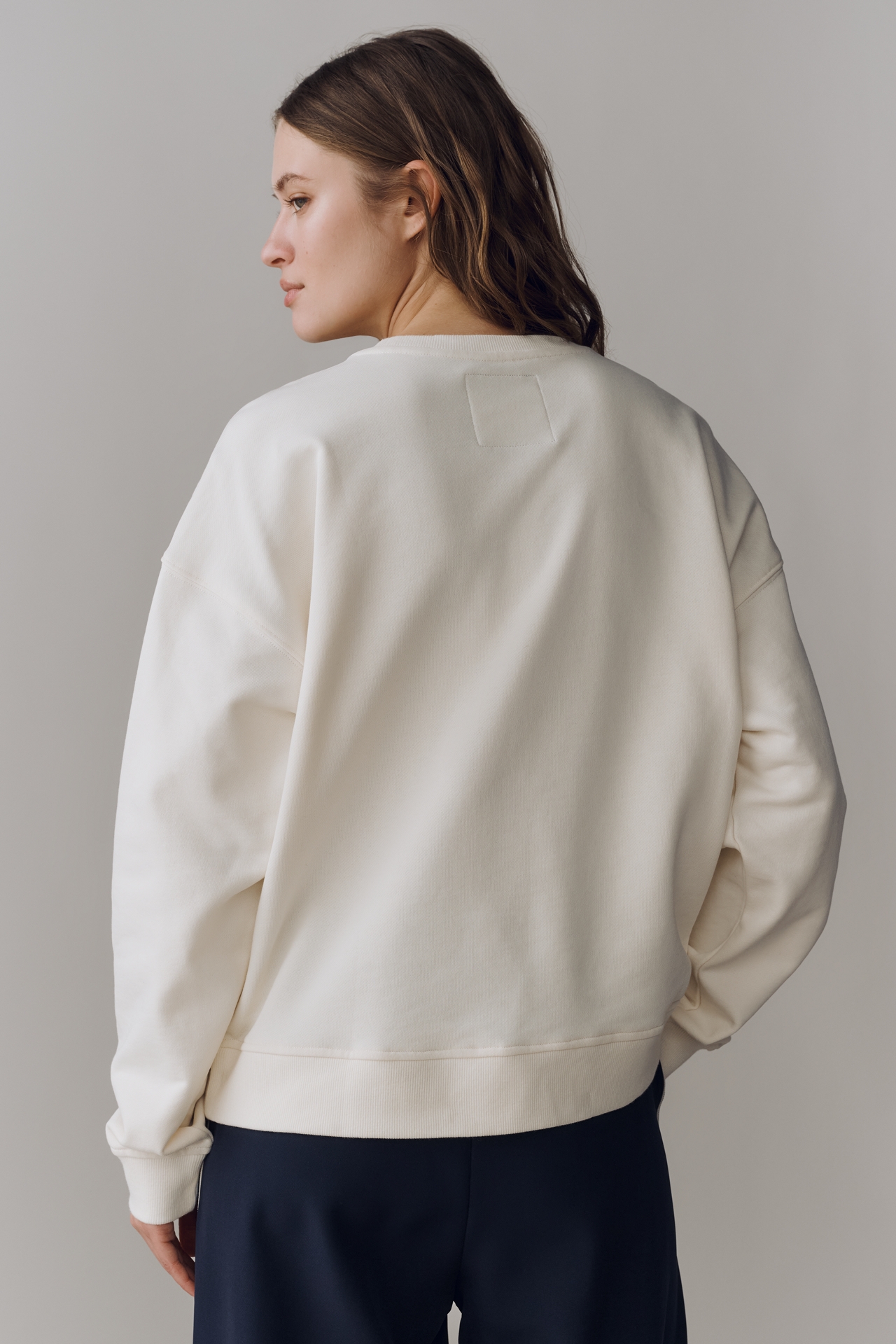 Terez Cotton MLB Crew-Neck Sweatshirt