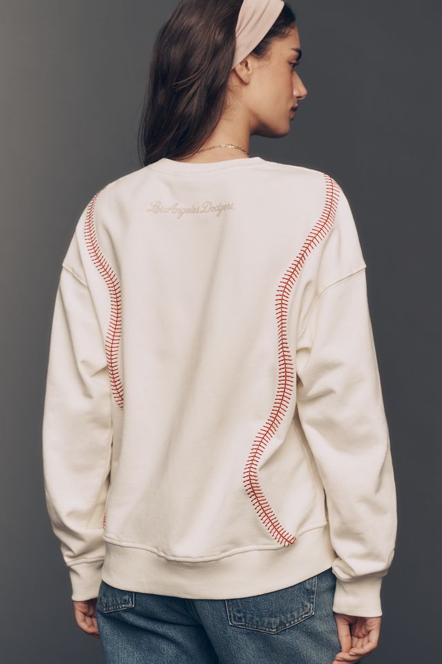 Terez Cotton MLB Multi-Logo Crew-Neck Sweatshirt #2