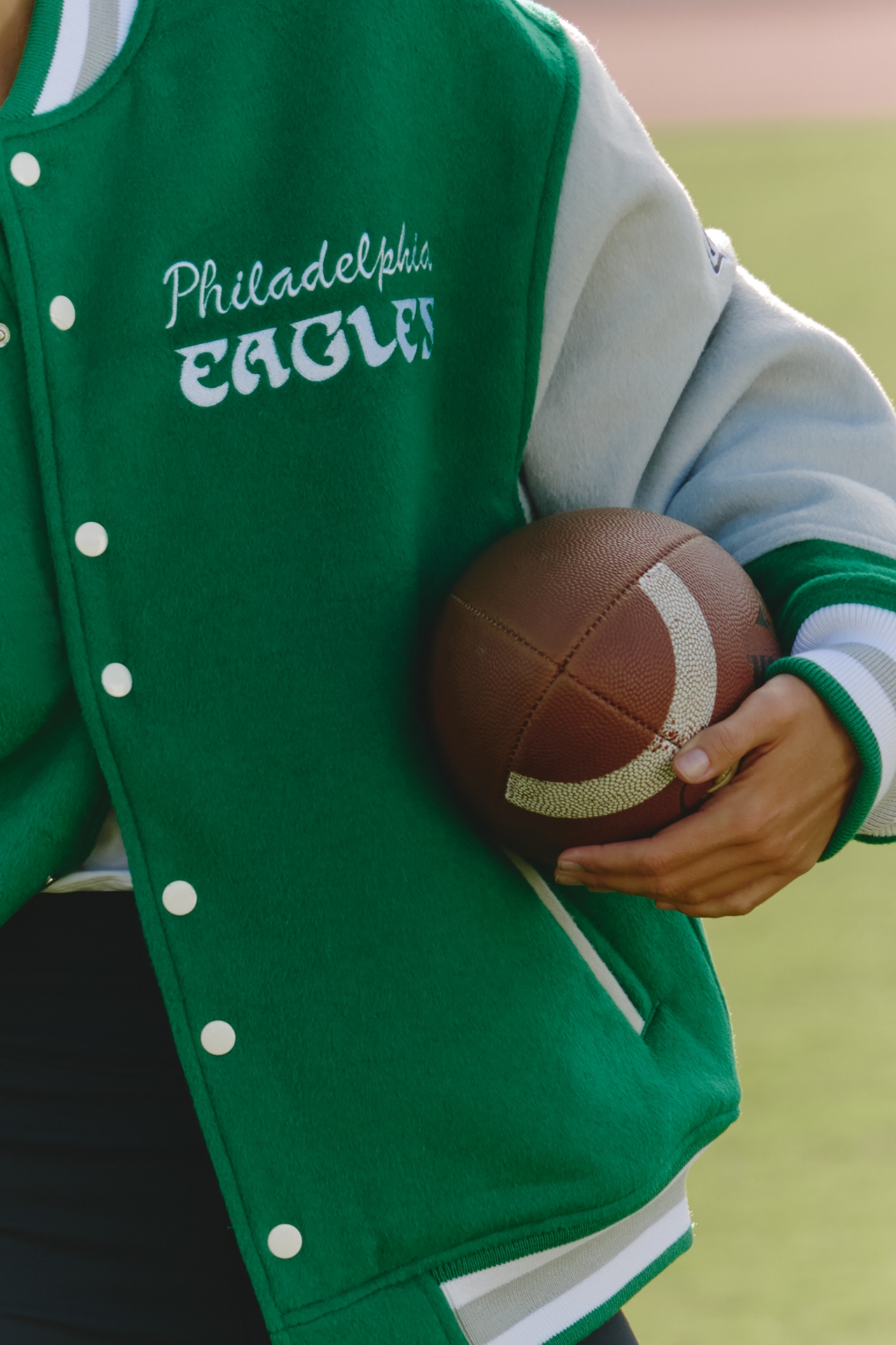 Mitchell & Ness Eagles Varsity Jacket