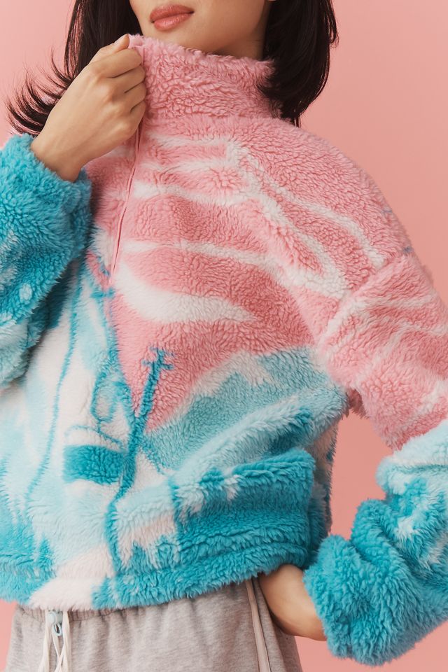 Beach Riot Leona Pull Zippé Sherpa Quarter-Zip #3