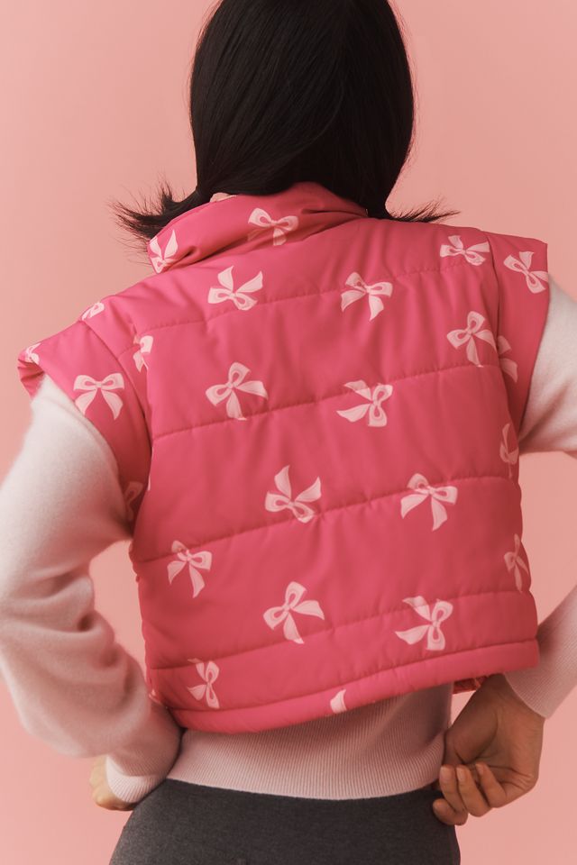 Beach Riot Canyon Bow Puffer Vest #1