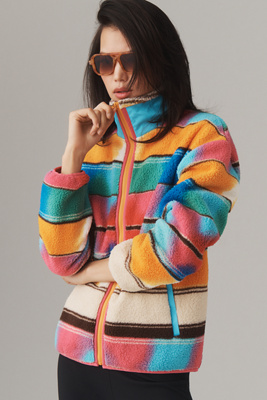 Beach Riot Bennie Jacket In Multi