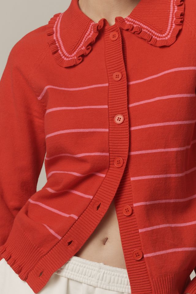 Beach Riot Emmeline Collared Cardigan Sweater