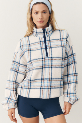 Beach Riot Leona Sherpa Fleece Jacket by Anthropologie