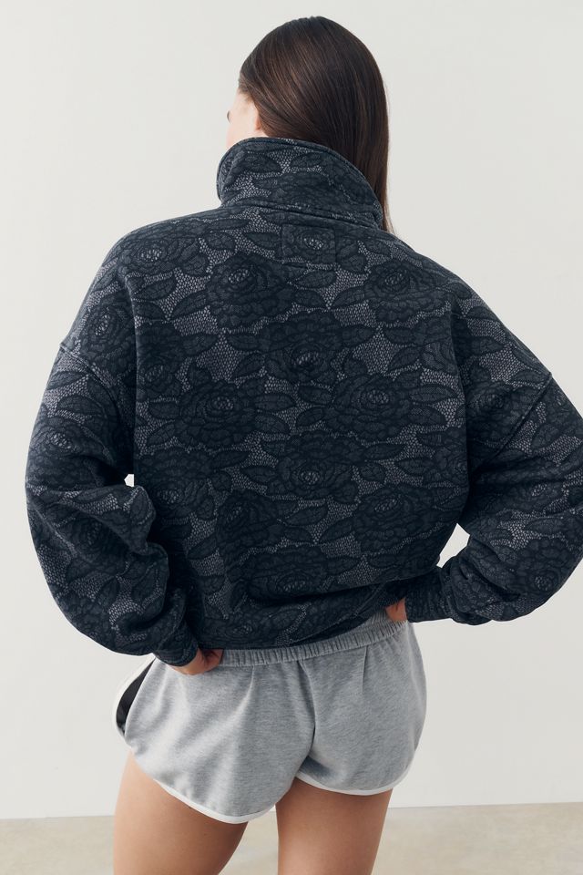 AFRM Cillian 100% Cotton Quarter-Zip Pullover #3