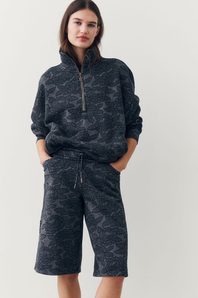 AFRM Cillian 100% Cotton Quarter-Zip Pullover #4