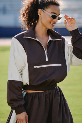 AFRM Virgo Quarter-Zip Pullover | Anthropologie