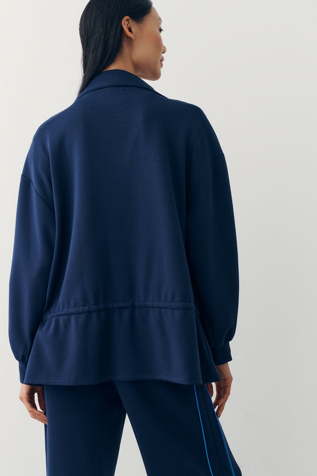 Bernardo Peplum Scuba Jacket #1