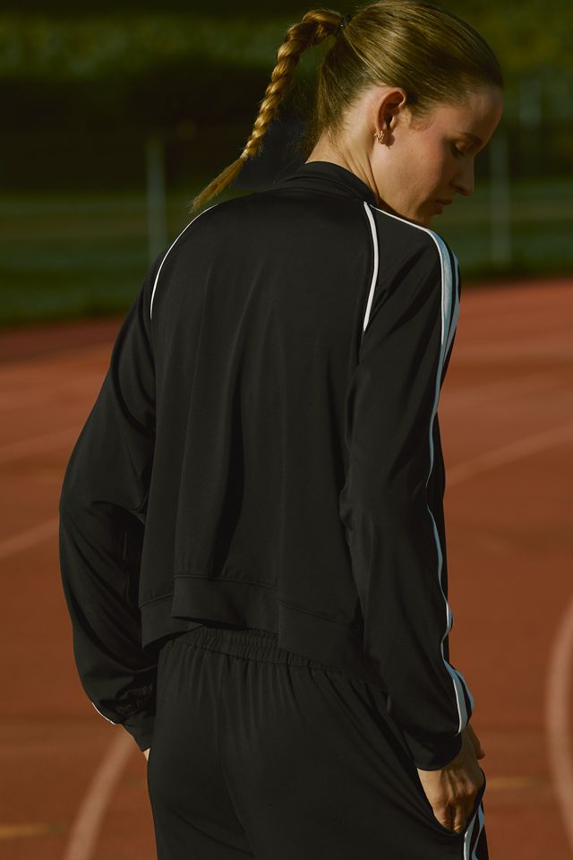Daily Practice Zip-Up Knit Jacket #1