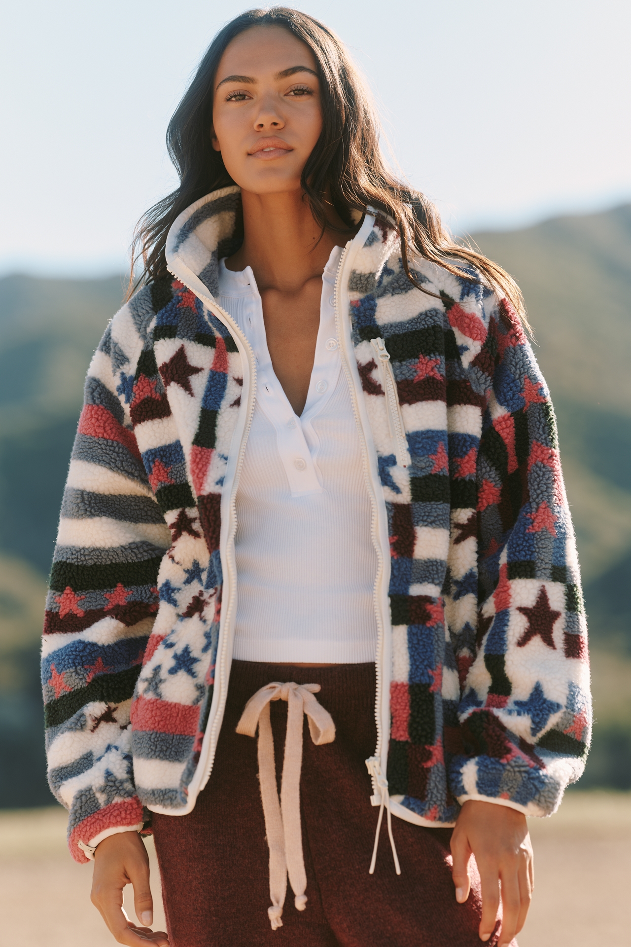 The Upside Harlow Fleece Jacket