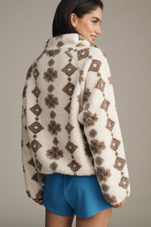 The Upside Harlow Half-Zip Fleece Sweatshirt #1