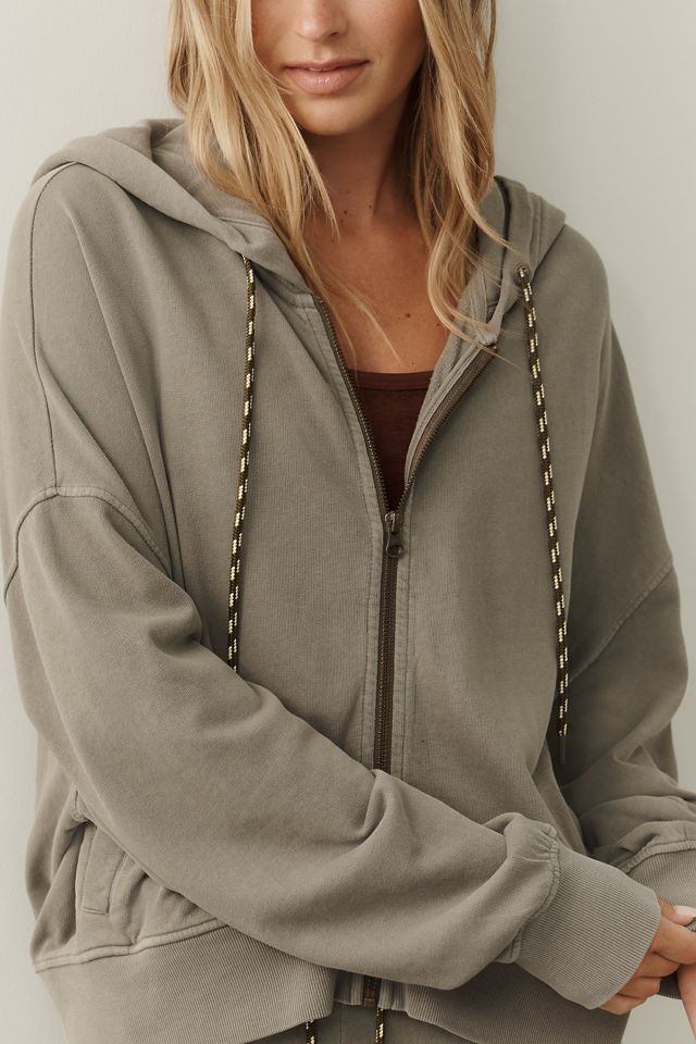 The Upside Jude Cropped Zip Up Hoodie #2
