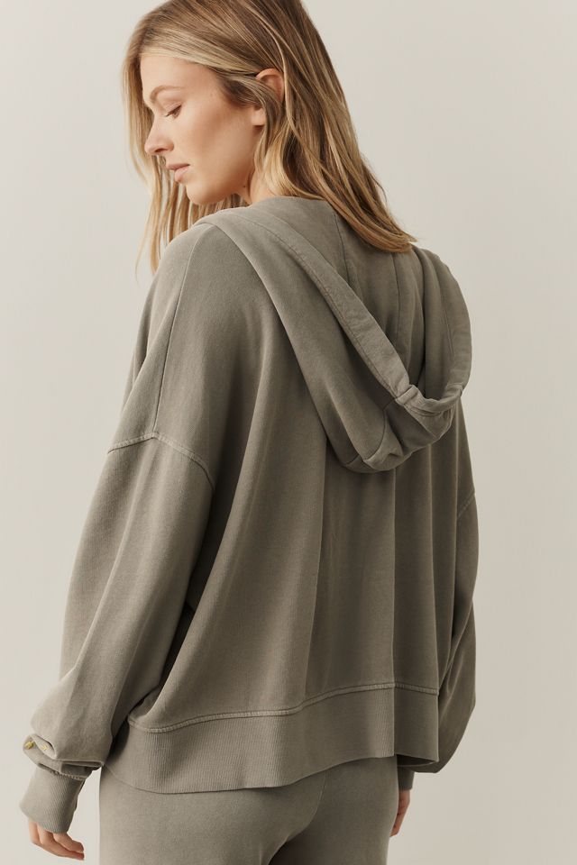 The Upside Jude Cropped Zip Up Hoodie #3