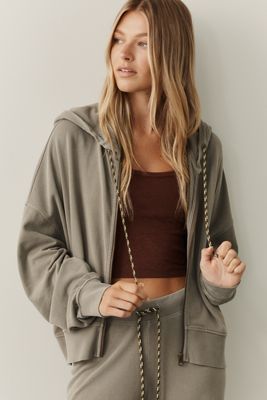 The Upside Jude 100% Cotton Zip Up Hoodie 