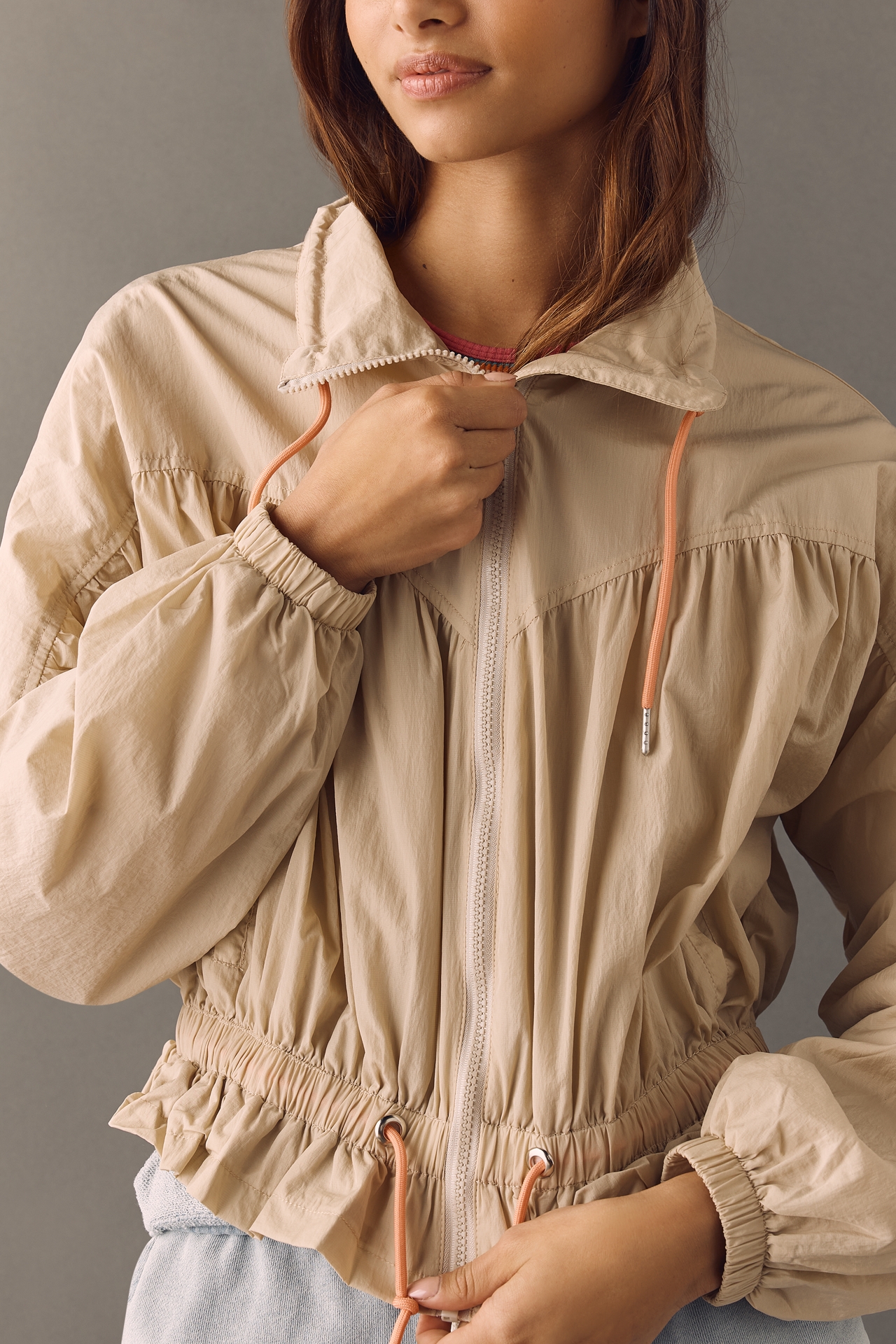 Daily Practice Femme Funnel-Neck Jacket