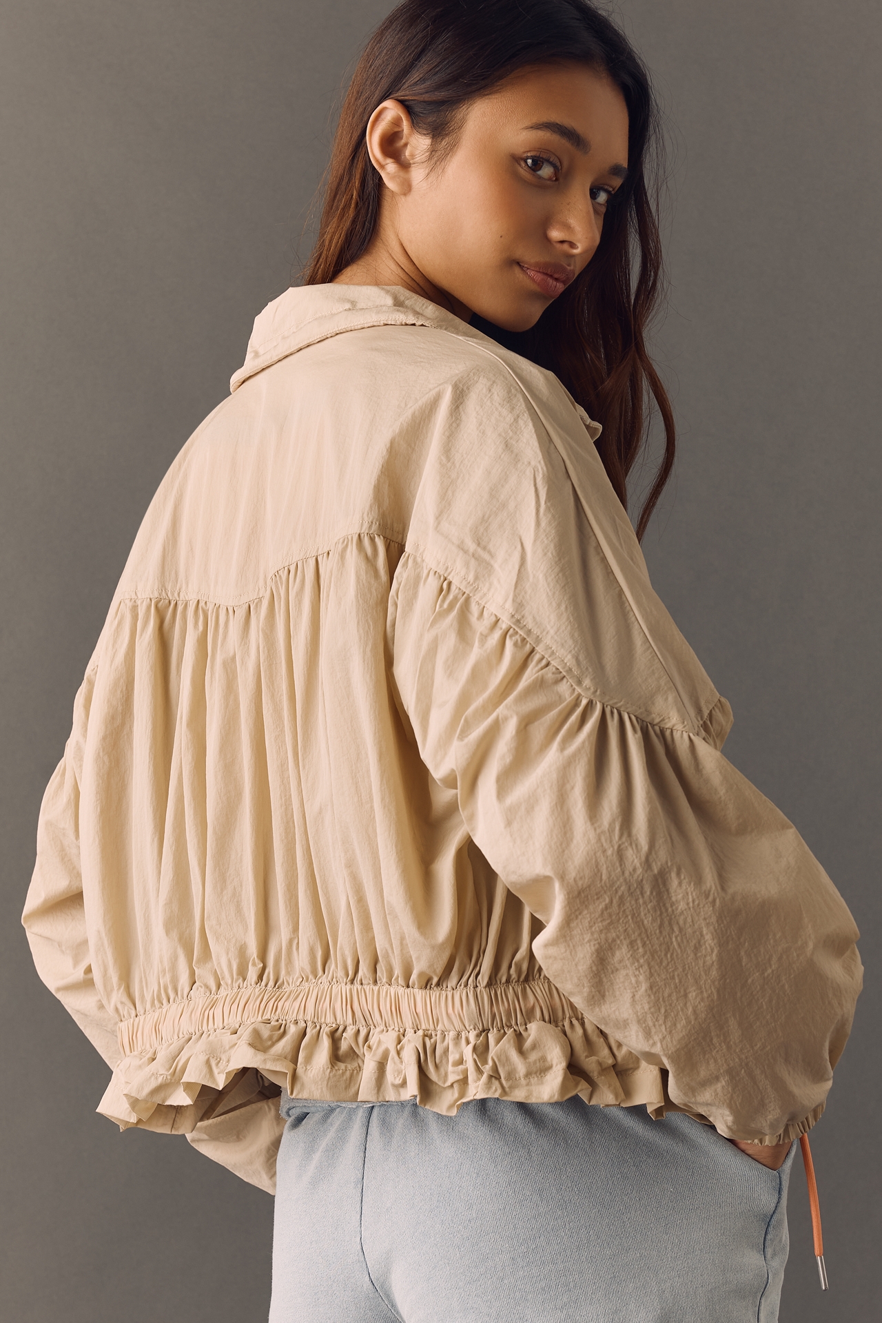 Daily Practice Femme Funnel-Neck Jacket