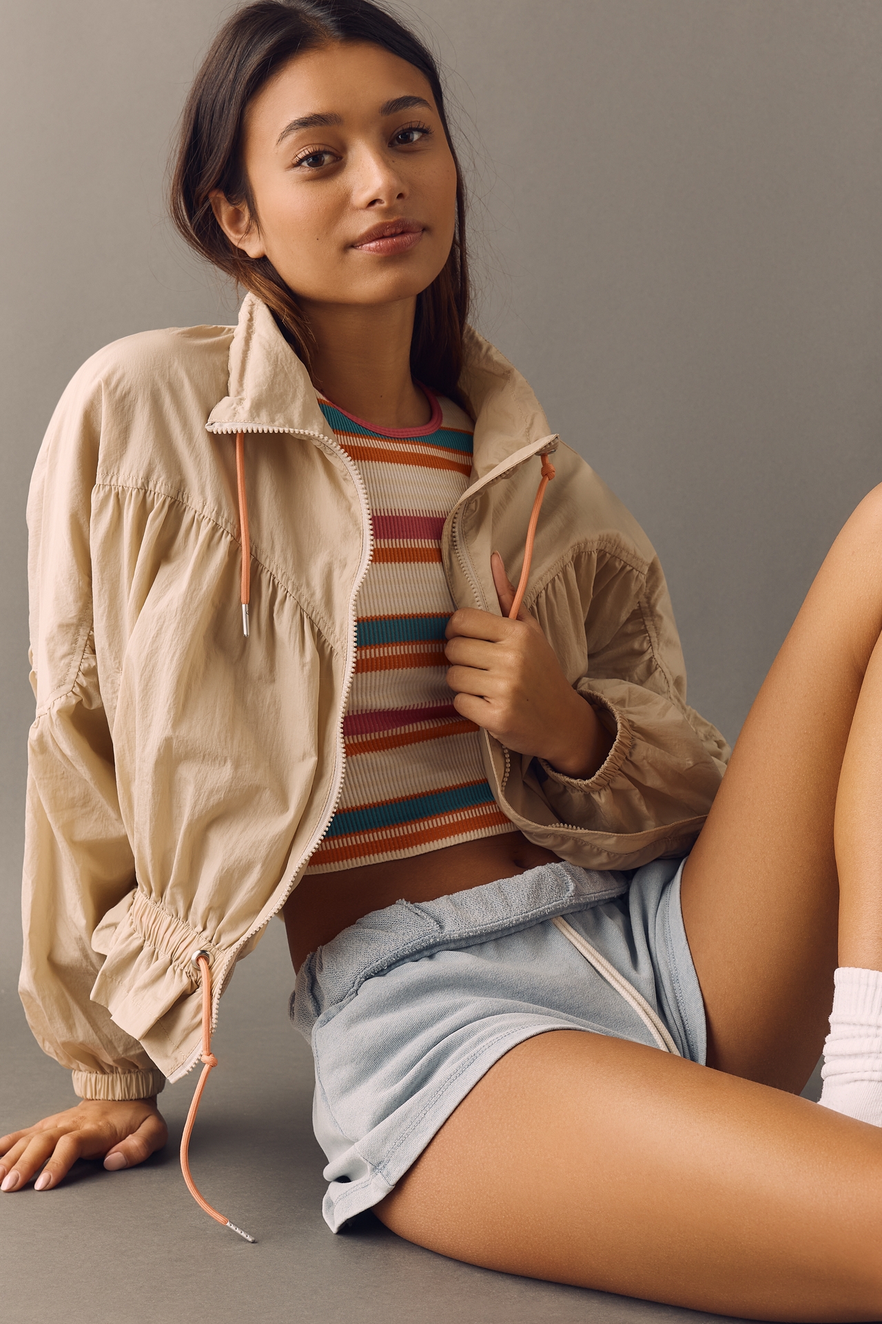 Daily Practice Femme Funnel-Neck Jacket