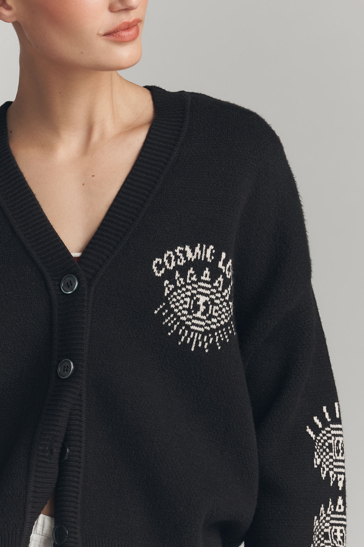 Spiritual Gangster Cosmic Love Delaney Cardigan Sweater