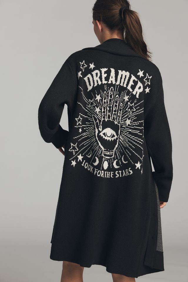 Spiritual Gangster Divine Eye Estelle Cardigan Sweater #1