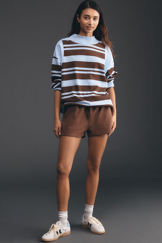 Daily Practice Cotton Mock-Neck Sweatshirt #2