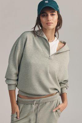 Varley Davenport Half-Zip Sweatshirt | Anthropologie