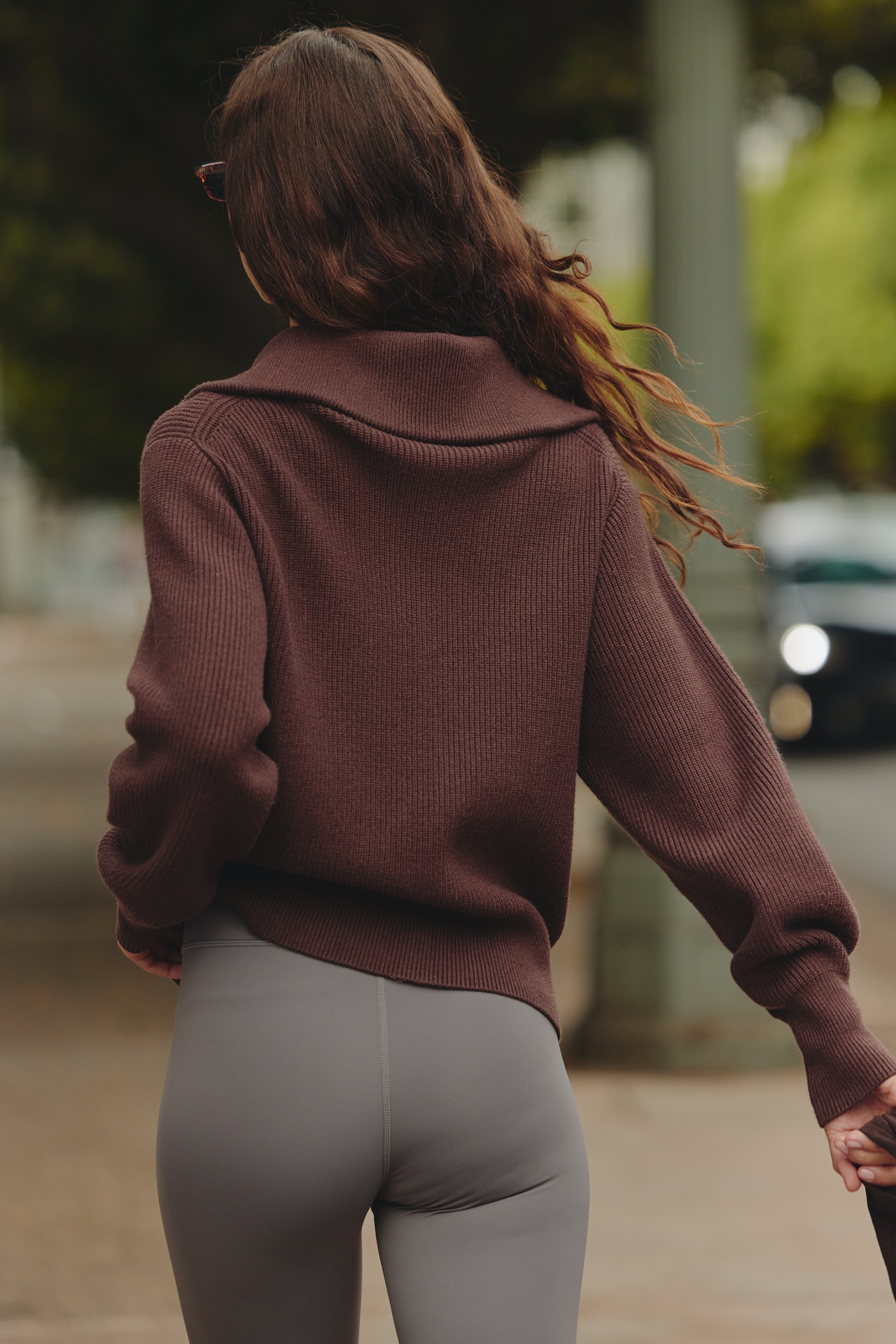 Varley Enrico Ribbed Knit Jacket