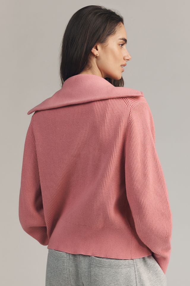 Varley Enrico Ribbed Knit Jacket #1