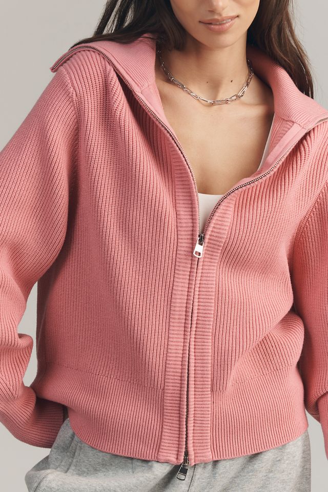 Varley Enrico Ribbed Knit Jacket #3