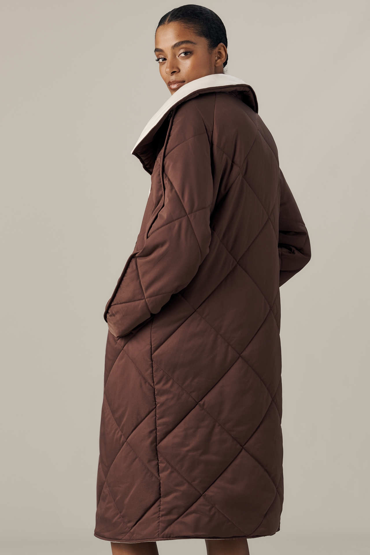 Varley Annalise Reversible Long Jacket