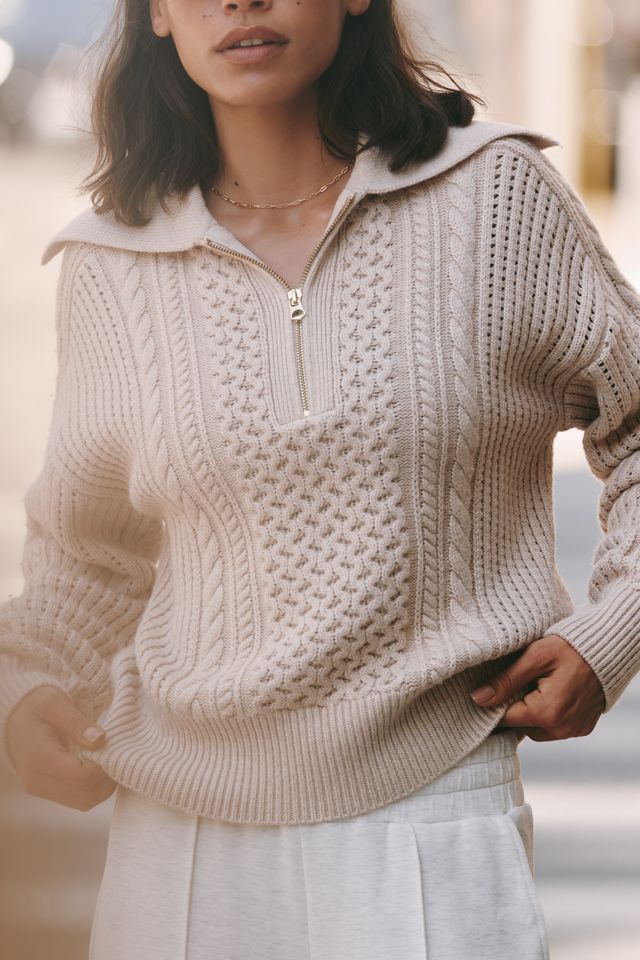 Varley Camello Long-Sleeve Wool Blend Top #2