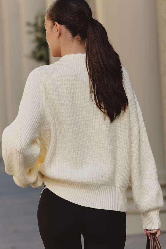 Varley Milo Zip-Through Knit Jacket | Anthropologie